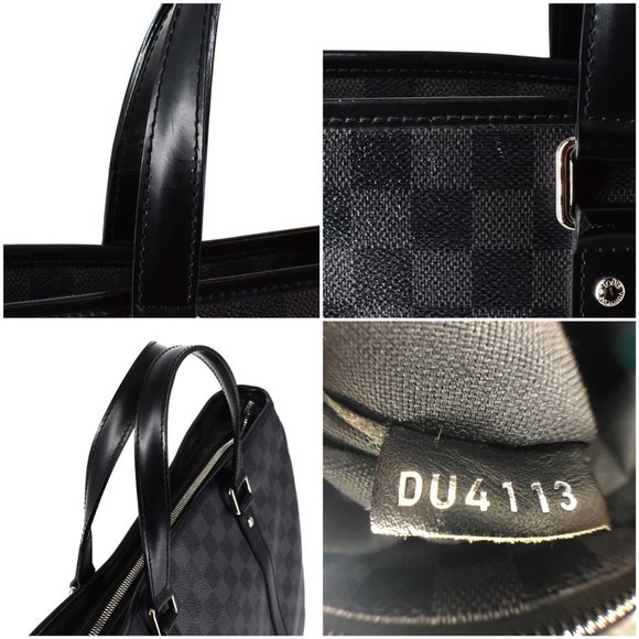 LOUIS VUITTON Damier Graphite Tadao PM - Picture 6 of 8